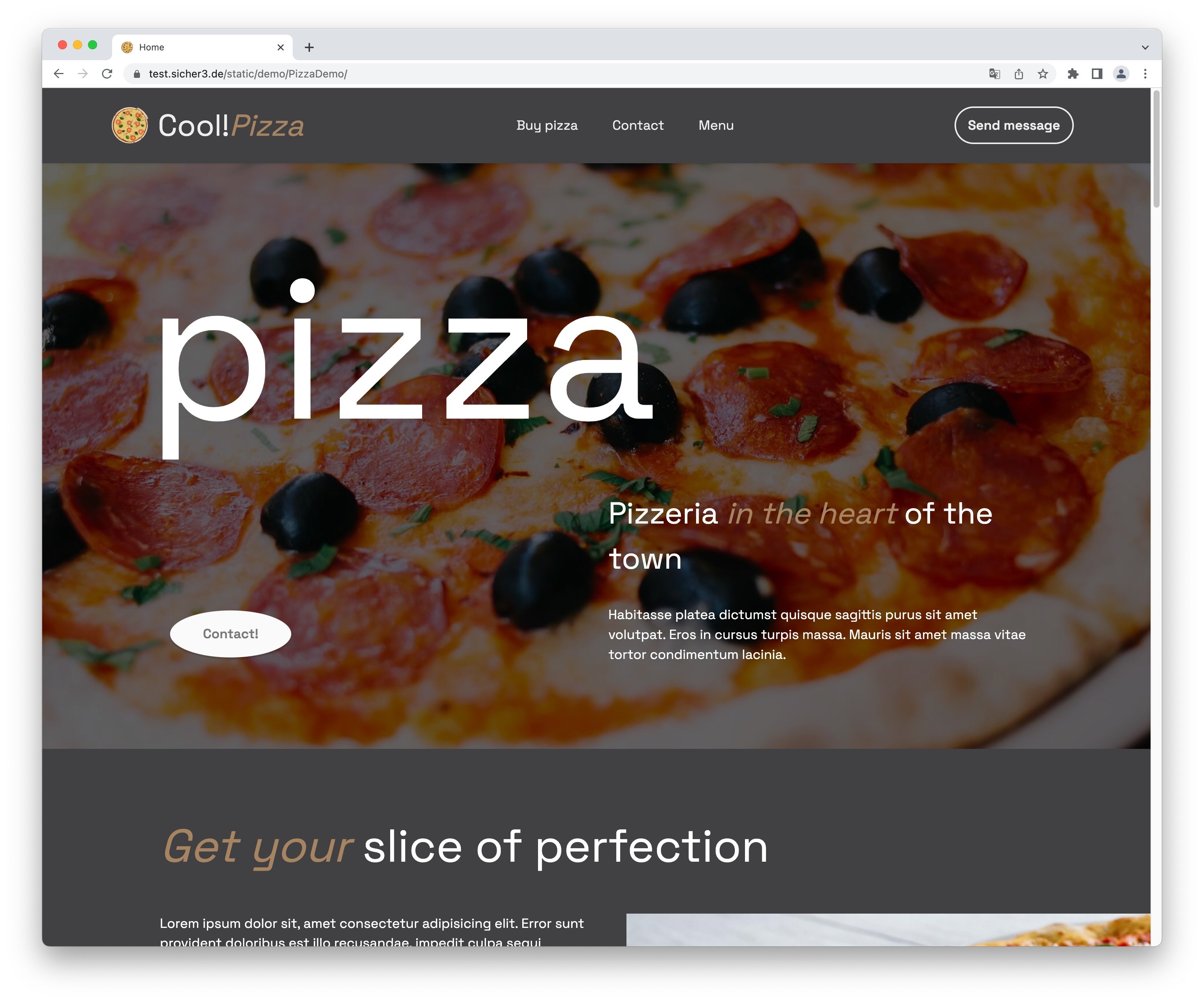PizzaDemo